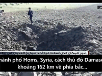 Video: Syria công bố hậu quả vụ không kích của liên quân Mỹ