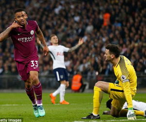 Hạ Tottenham, Man City tiến sát chức vô địch Premier League