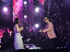 Mỹ Tâm cười ngất với màn lắc mông 'già nua' của Hà Anh Tuấn