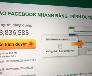 Cốc Cốc khẳng định không thu thập dữ liệu người dùng Facebook