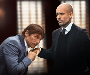 Conte cúi đầu, bàn giao vị thế 'Bố già' cho Guardiola