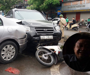 Ô tô tông liên hoàn ở cổng sau BV Bạch Mai: Cô gái tử vong khi đi mua cơm cho mẹ và em