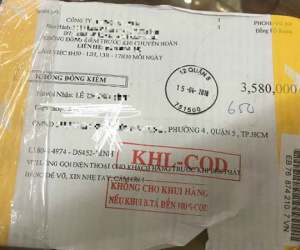 Rộ chiêu lừa trúng phiếu giảm giá, giao hàng hiệu tận nhà