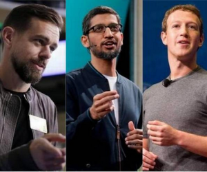 Sau Facebook, CEO Google và Twitter có thể bị điều trần