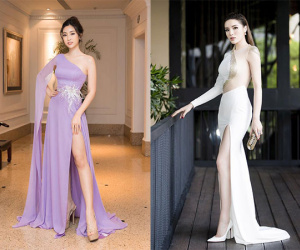 Nắng nóng cực độ, mỹ nhân Việt đua nhau diện váy xẻ bạo mát mẻ