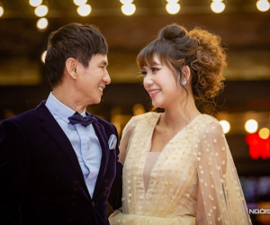 Vợ chồng Lý Hải - Minh Hà sóng đôi ra mắt phim ở Hà Nội