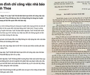 Trường ĐH Khoa học Xã hội và Nhân văn TP.HCM lên tiếng vụ nghi vấn xâm hại nữ CTV Báo Tuổi Trẻ