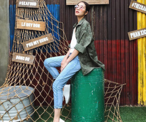 Học ngay 'cao thủ' Hà Tăng cách chọn quần jeans giấu nhẹm nhược điểm chân cong