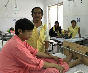 Nạn nhân vụ cháy chung cư Carina hồi phục kỳ diệu