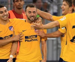 Sao trẻ Atletico bị treo giò chín trận vì thóa mạ trọng tài