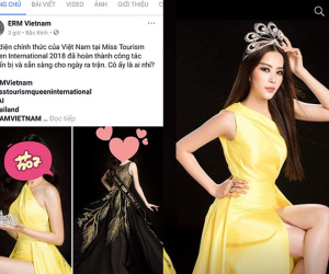 Nghi án Nam Em đại diện Việt Nam tham dự Nữ hoàng Du lịch quốc tế 2018