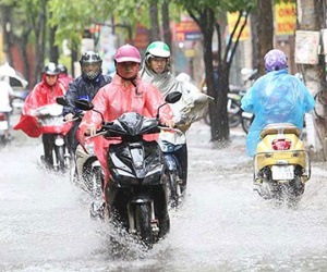 Bắc Bộ mưa giông trong ngày nghỉ lễ giỗ Tổ Hùng Vương