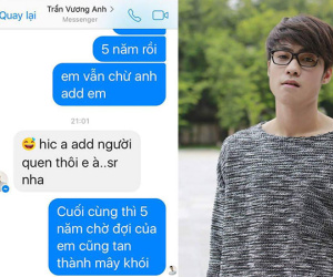 Cô nàng 'nhọ' nhất năm: Nhắn tin cho thần tượng 5 năm sau mới được trả lời, nên vui hay buồn?