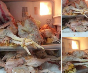 Lỡ khoe với bố vợ có thể thịt 1 con gà trong 'phút mốt', chàng rể xắn tay thể hiện làm 1 lúc 10 con và thành quả khiến vợ muốn giấu nhẹm