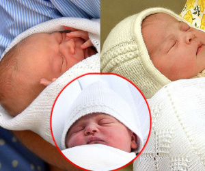 Nhìn ảnh mới sinh của 3 tiểu công chúa, hoàng tử nhà Công nương Kate, ai cũng tưởng anh em sinh 3 vì quá giống nhau