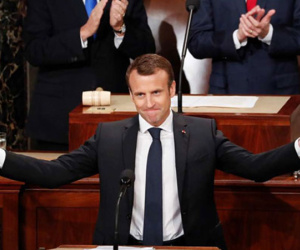 Hậu thân mật với Trump, Macron quay sang chỉ trích 'nước Mỹ trên hết'
