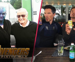 Chùm ảnh hậu trường thú vị của bom tấn Avengers: Infinity War