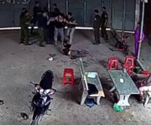 Làm rõ thông tin liên quan clip 'công an đánh người'