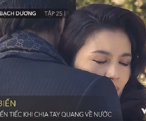 Tình khúc Bạch Dương tập 25: Vân mắt ngấn lệ ôm Quang lưu luyến ngày chia tay