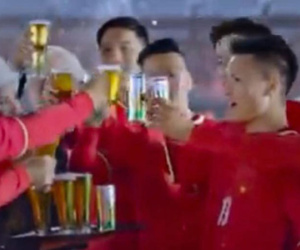 Bầu Đức: 'Tôi không biết vụ Quang Hải quảng cáo bia'