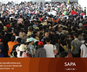 Nhìn lại những địa điểm vui chơi đông ngộp thở khắp cả nước trong dịp nghỉ lễ 30/4 - 1/5
