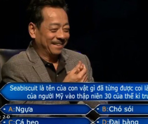 Video: 'Ông trùm Phan Quân' giành 40 triệu đồng ở Ai là triệu phú