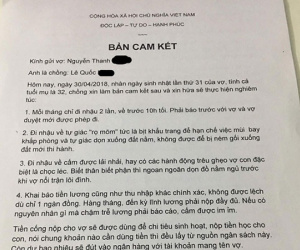 Bản cam kết chồng kí nhân sinh nhật tuổi 31 của vợ gây nhiều ý kiến trái chiều trên MXH
