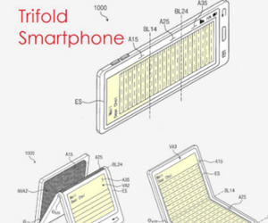 Samsung được cấp sáng chế cho smartphone có thể gập ba