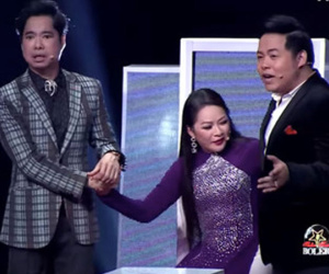 Video: Ngọc Sơn, Như Quỳnh 'đá xoáy' cân nặng của Quang Lê trên truyền hình