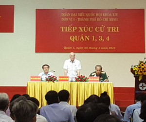 Chủ tịch nước xin phép vắng mặt ở buổi tiếp xúc cử tri TP.HCM