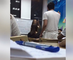Giáo viên TA chửi học viên: 'Không ai có thể biến mày từ con lợn thành con người được'