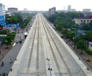 Đề xuất khai thác đoạn trên cao đường sắt Nhổn - ga Hà Nội từ năm 2020