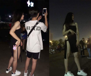 Cô gái bất ngờ nổi tiếng trên MXH vì diện đồ hở quá táo bạo khi đi quẩy nhạc hội có Martin Garrix