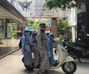 Gia đình ninja ngầu nhất MXH bất chấp tất cả để bảo vệ làn da