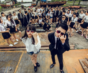Học sinh trung học chi tiền triệu chụp ảnh kỷ yếu