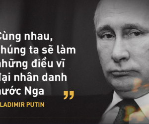 TT Putin: Nước Nga 'mạnh mẽ như phượng hoàng', mỗi lần hồi sinh lại đạt đỉnh cao mới