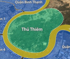 Video: Bán đảo Thủ Thiêm qua 22 năm