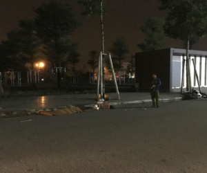 Xe máy va vào dải phân cách, nam thanh niên chết tại chỗ