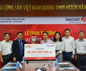 Người phụ nữ ở Hậu Giang trúng độc đắc hơn 43 tỷ đồng