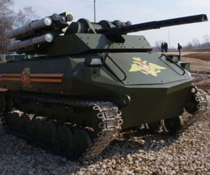 Robot chiến đấu Nga thử lửa trên chiến trường Syria