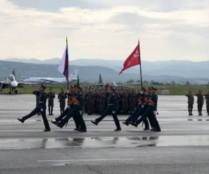 Lễ Duyệt binh Chiến thắng Nga tại căn cứ ở Syria