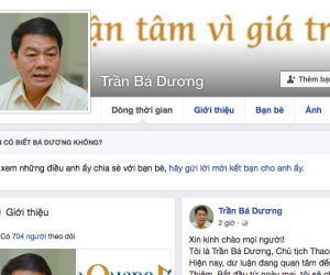 Nóng Thủ Thiêm, tỷ phú Trần Bá Dương lập Facebook công khai thông tin rồi biến mất