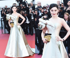 Phạm Băng Băng xuất hiện như một nữ thần trên Thảm đỏ Cannes ngày thứ 4