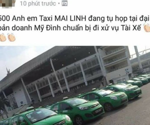 Sự thật thông tin xôn xao hàng trăm tài xế taxi Mai Linh tụ tập 'xử' người đàn ông đánh tài xế