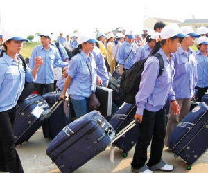 49 huyện bị cấm xuất khẩu lao động sang Hàn năm 2018