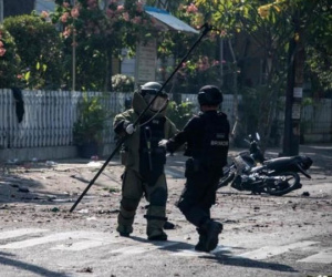 Indonesia: Đánh bom liên hoàn ở 3 nhà thờ, 5 người thiệt mạng