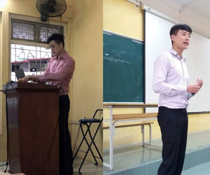 Nam giảng viên Học viện Ngân hàng nổi tiếng sau ảnh chụp lén đẹp trai