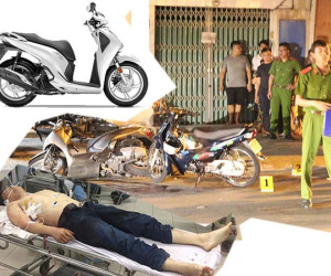 Chấn động khi băng trộm xe SH đâm 5 'hiệp sĩ' TP.HCM thương vong
