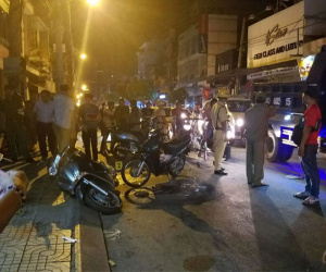 Nhân chứng vụ 5 hiệp sĩ bị băng trộm SH đâm thương vong: 'Nhóm trộm bỏ chạy ngay sau đó, 4 tên chạy đi theo 2 hướng khác nhau'