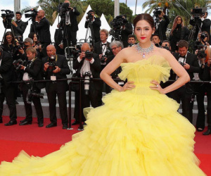 Chẳng phải Phạm Băng Băng hay dàn sao Hollywood, mỹ nhân Thái Chompoo Araya mới là người 'chiếm sóng' thảm đỏ trong 5 ngày ở Cannes